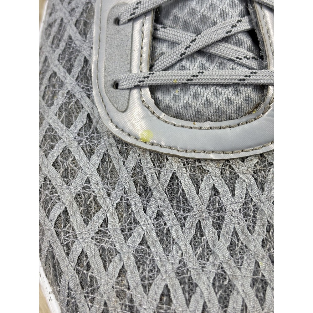 Under Armour Curry Flow 9 Team Shoes Men's 15 White Gray Basketball Flawed - Picture 10 of 11